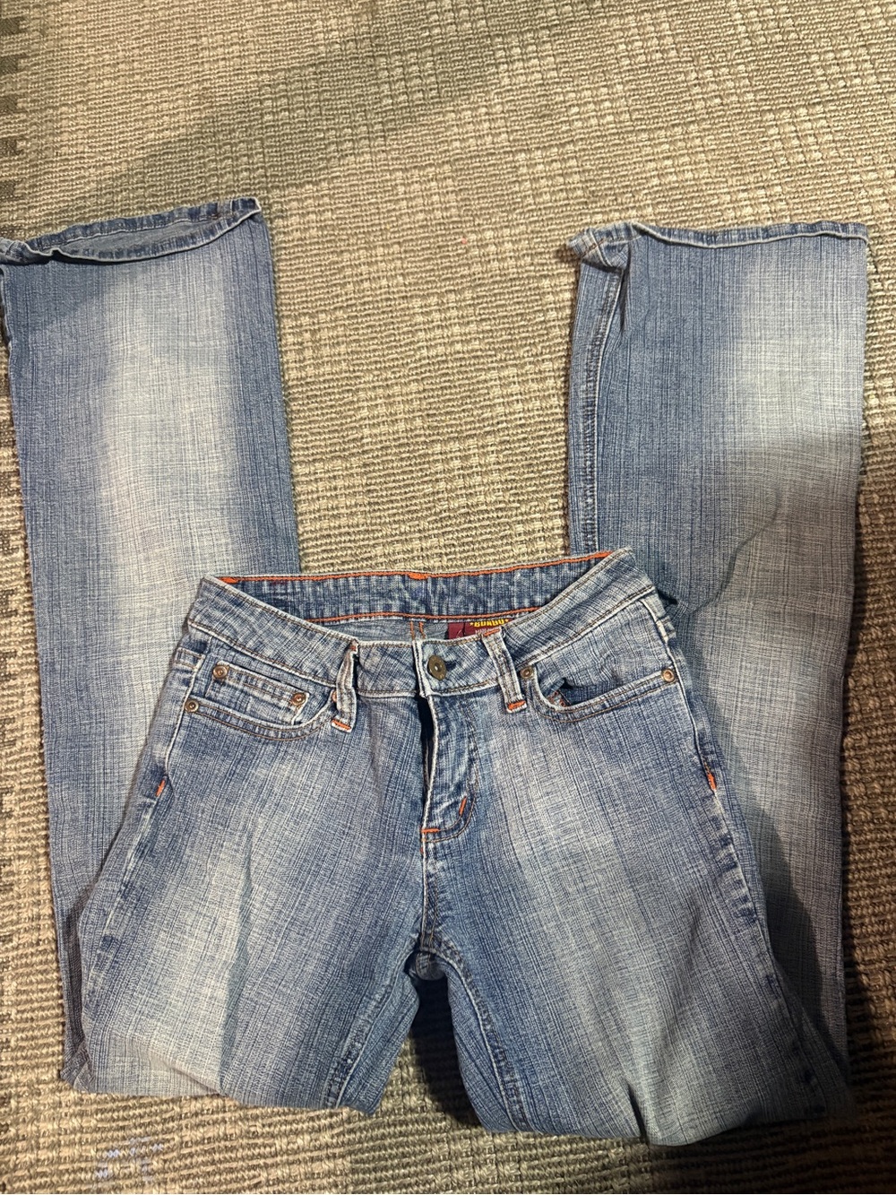 Vintage BONGO Light Blue Flare Jeans for Women